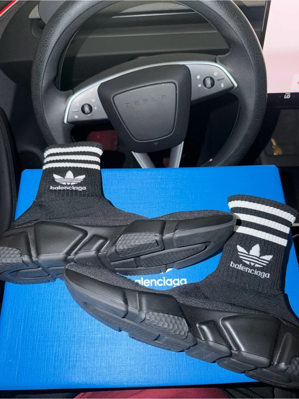 Balenciaga x Adidas Women’s Black Speed Trainer Size 39EU